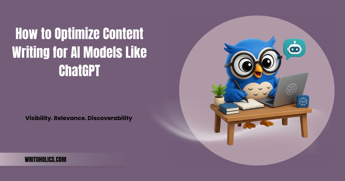 How to Optimize Content Writing for AI Models Like ChatGPT